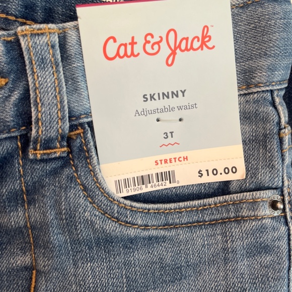 Cat & Jack 3t Toddler Jeans NWT - Picture 10 of 10